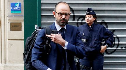 Edouard Philippe le 16 mai 2017. (GEOFFROY VAN DER HASSELT / AFP)