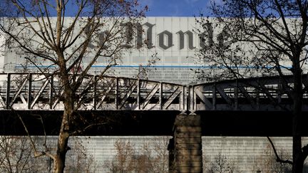 Le siège du journal "Le Monde", à Paris. (MANUEL COHEN / AFP)