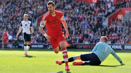 Morgan Schneiderlin a appris sa sélection dans les 30 "en direct devant la télé" (GLYN KIRK / AFP)