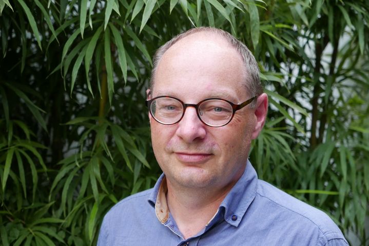 Benoît Perdu au Vietnam: "On a une petite flottille de trois bateaux en bois." (Photo EMMANUEL LANGLOIS)