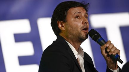 Le président de l'institut Sapiens,&nbsp;Olivier Babeau, le 28 septembre 2019. (SAMEER AL-DOUMY / AFP)