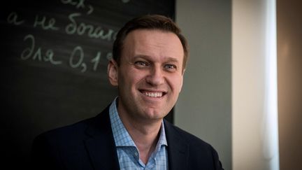 L'opposant russe Alexeï Navalny&nbsp;revient à Moscou dimanche soir après plusieurs mois de convalescence. (MLADEN ANTONOV / AFP)