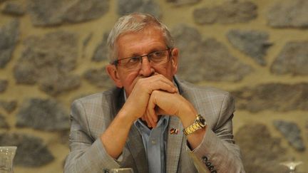 Le maire LR de Limoges Émile-Roger Lombertie, le 15 septembre 2016. (THOMAS JOUHANNAUD / MAXPPP)