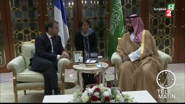 Macron en déplacement en Arabie Saoudite