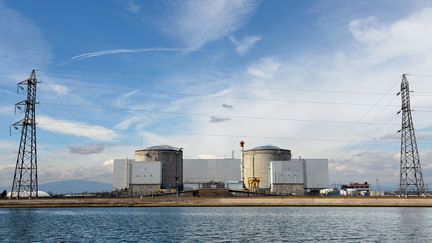 La centrale nucléaire de Fessenheim (Haut-Rhin), le 14 mars 2011. (FREDERICK FLORIN / AFP)