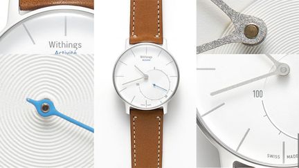 &nbsp; (La montre connectée "Activité" © capture Withings)