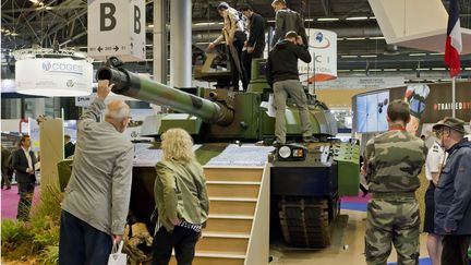 &nbsp; (Eurosatory, Salon de l'armement et de la Sécurité à Villepinte © M.ASTAR/SIPA)