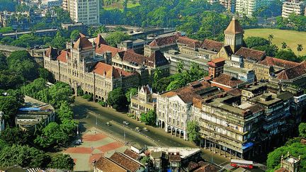 Ensemble victorien et Art déco de Mumbai : une vue aérienne du paysage urbain de Kala Ghoda
 (Jehangir Sorabjee/Abha Narain Lambah Associates)