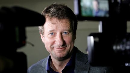 Yannick Jadot, député européen ELLV, lors d'un congrès à Saint-Denis (Seine-Saint-Denis), le 30 novembre 2019. Illustration. (GEOFFROY VAN DER HASSELT / AFP)