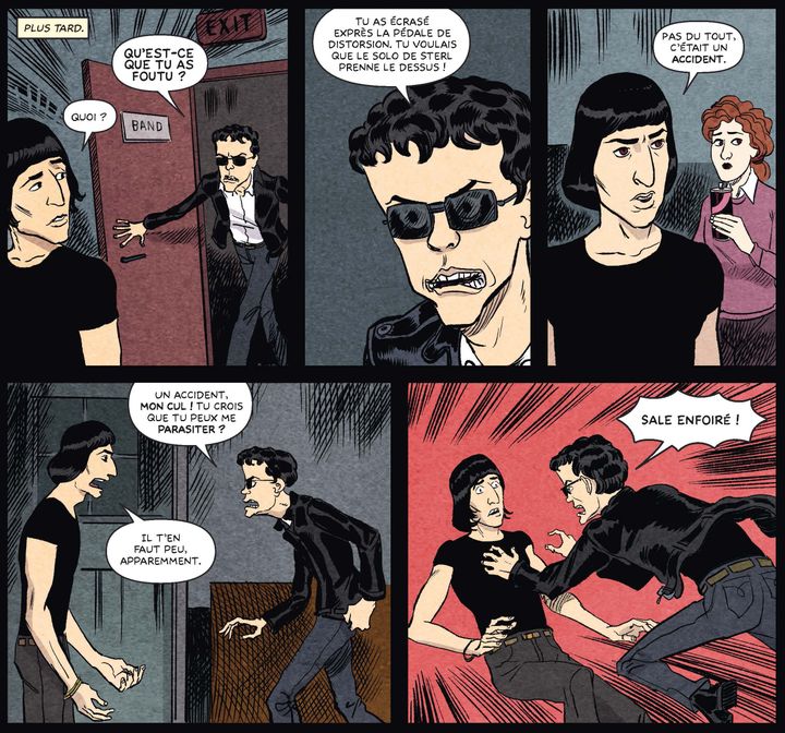 A comic strip "The Velvet Undergound - In the excitement of the Warhol Factory" by Koren Shadmi.  (KOREN SHADMI / THE BUBBLE BOX)