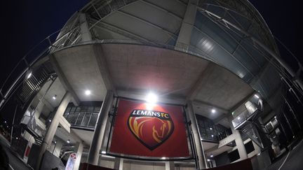 L'entr&eacute;e de la MMArena, le stade du club de football du Mans. (JEAN-FRANCOIS MONIER / AFP)