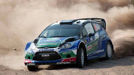 Solberg sur Ford Fiesta (ANTONIO SANCHEZ FLORES / MEXSPORT)