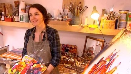 Dom Garcia dans son atelier
 (France 3 Culturebox)