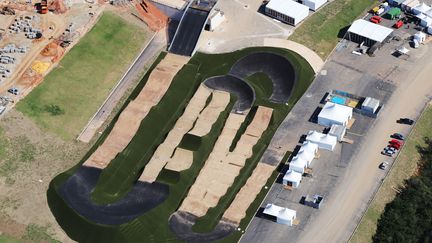 La piste du BMX à Rio (RICARDO CASSIANO / RIO DE JANEIRO PRESS OFFICE)