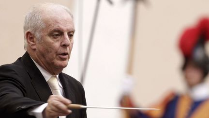  Daniel Barenboïm lors d'un concert du West Eastern Divan Orchestra en juillet 2012 à Castel Gandolfo en l'honneur de Benoît XVI
 (Riccardo De Luca/AP/SIPA)