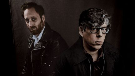 Le guitariste Dan Auerbach et le batteur Patrick Carney de The Black Keys. (ALYSSE GAFKJEN)