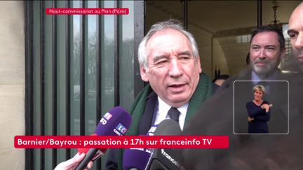 Le nouveau Premier ministre François Bayrou devant le haut-commissariat au plan, à Paris, le 13 décembre 2024.