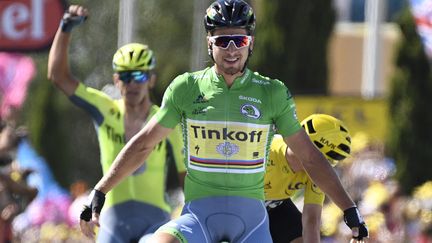 &nbsp; (Peter Sagan remporte au sprint la 11e étape du Tour de France 2016 © AFP)