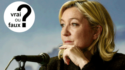 &nbsp; (Marine Le Pen affirme que 85% de la viande servie en restauration collective est importée © Maxppp)