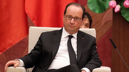 Le président François Hollande à Hanoï (Vietnam), le 6 septembre 2016. (MING HOANG / AFP)