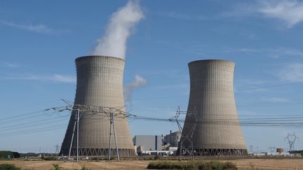 Le site nucléaire de Dampierre-en-Burly (Loiret), le 23 août 2019. (GUILLAUME SOUVANT / AFP)