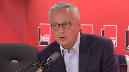 Bruno Le Maire, le 29 août 2020. (FRANCE INTER / RADIO FRANCE)