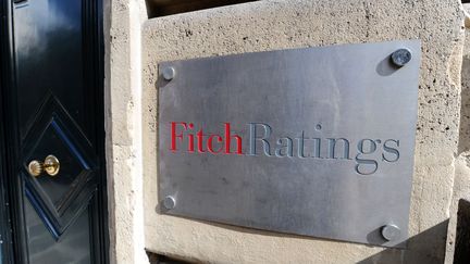 Les locaux de Fitch Ratings, &agrave; Paris, le 8 ao&ucirc;t 2011. (MIGUEL MEDINA / AFP)