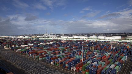 Le port du Havre en 2015 (PHILIPPE WOJAZER / REUTERS / X00303)