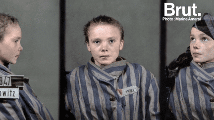 Le 12 mars 2018, une artiste brésilienne a publié les versions colorisées de clichés de l’adolescente polonaise Czesława Kwoka assassinée dans le camp d’extermination nazi.