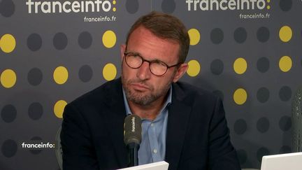 David Le Bars,&nbsp;secrétaire général du Syndicat des commissaires de la police nationale. (FRANCEINFO / RADIOFRANCE)