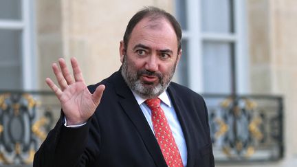 Le ministre de la Santé, François Braun, le 2 novembre 2022, à Paris.&nbsp; (THOMAS SAMSON / AFP)