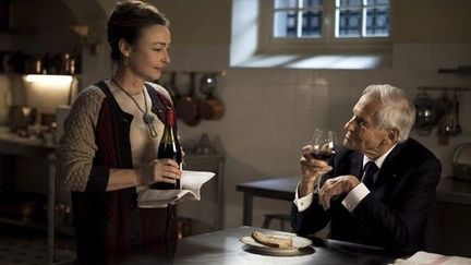 Catherine Frot et Jean D&#039;Ormesson dans &quot;Les Saveurs du palais&quot; de Christian Vincent
 (Wild Bunch Distribution )