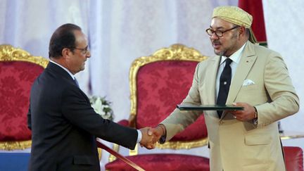 &nbsp; (Visite de François Hollande au Maroc le 20 septembre 2015 © Abdeljalil Bounhar/AP/SIPA)