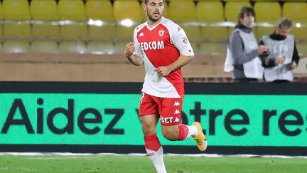 Kevin Volland a mené l'attaque monégasque face au PSG (VALERY HACHE / AFP)