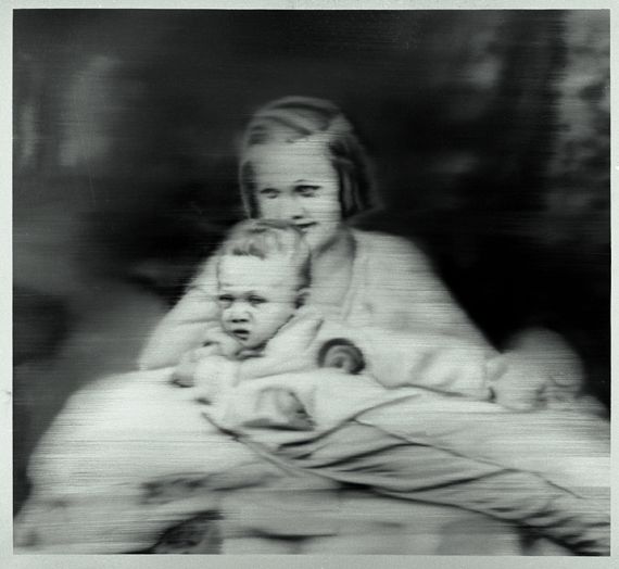 "Tante Marianne", 1965.&nbsp;Huile sur toile.&nbsp;100 &times; 115 cm.&nbsp;Ta&iuml;wan, Yageo Foundation. (© GERHARD RICHTER, 2012)