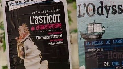 Affiches à Avignon
 (France3/culturebox)