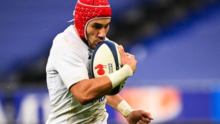 Gabin Villière lors du match de Coupe d'Automne des Nations face à l'Italie, le 28 novembre 2020. (ANNE-CHRISTINE POUJOULAT / AFP)