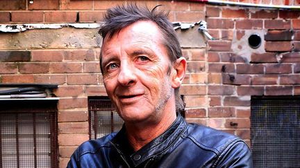 Phil Rudd, photographié ici en août 2014 alors qu'il faisait la promotion de son album solo.
 (James Croucher/Newspix//REX/SIPA)