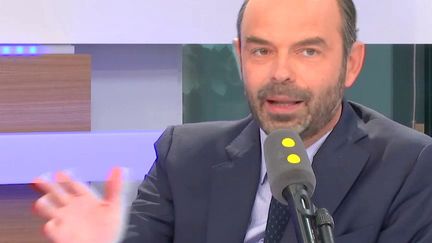 Le Premier ministre, Edouard Philippe, était l'invité de franceinfo. (FRANCEINFO)