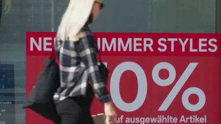 Allemagne : des soldes non réglementées et toute l'année (CAPTURE ECRAN FRANCE 2)