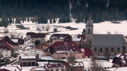 Doubs : hiver glacial à Mouthes, village le plus froid de France