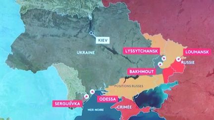 Guerre en Ukraine : des combats acharnés à Lyssytchansk