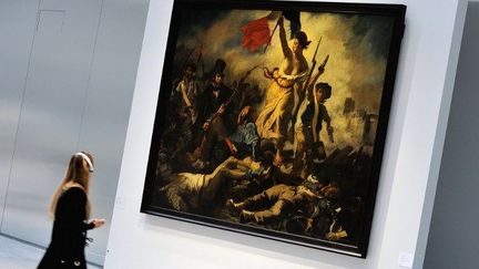 "La Liberté" de Delacroix vandalisée au Louvre-Lens
 (PHILIPPE HUGUEN / AFP)