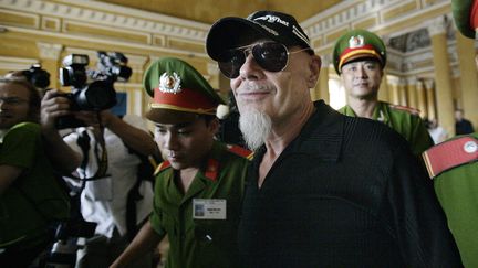 Gary Glitter &agrave; la Cour supr&ecirc;me &agrave; Ho Chi Minh ville, au Vietnam, le 15 juin 2006. ( SHAAM NEWS NETWORK / AFP)