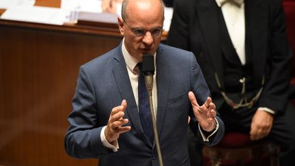 Jean-Michel Blanquer, le ministre de l'Education nationale, à l'Assemblée nationale le 12 septembre 2018. (ERIC FEFERBERG / AFP)