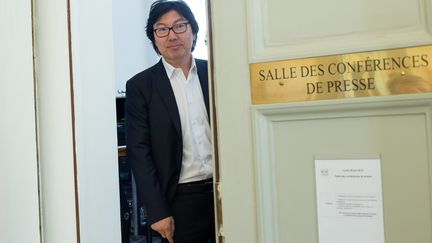 Jean-Vincent Plac&eacute;, le 29 juin 2015 au S&eacute;nat, &agrave; Paris. (MAXPPP)