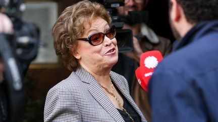 Françoise Chandernagor lors de la remise du Goncourt 2019. (MICHEL STOUPAK / NURPHOTO VIA AFP)