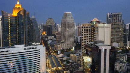 Vue des gratteciels de Bangkok, Thaïlande.
 (SIPANY/SIPA)