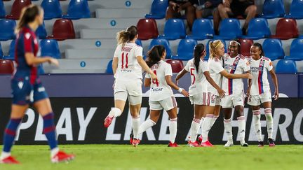 Après leur victoire en match aller des barrages (1-2) où Melvine Malard s'est illustrée, les Lyonnaises chercheront à maintenir leur avance. (IVAN TERRON / SPAIN DPPI)