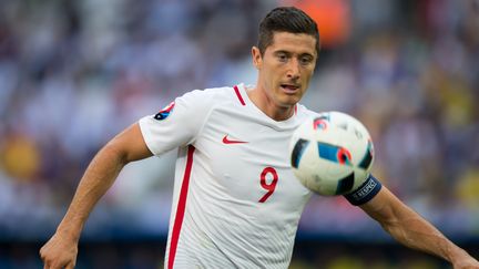 Le capitaine de la sélection polonaise Robert Lewandowski (FOTO OLIMPIK / NURPHOTO)